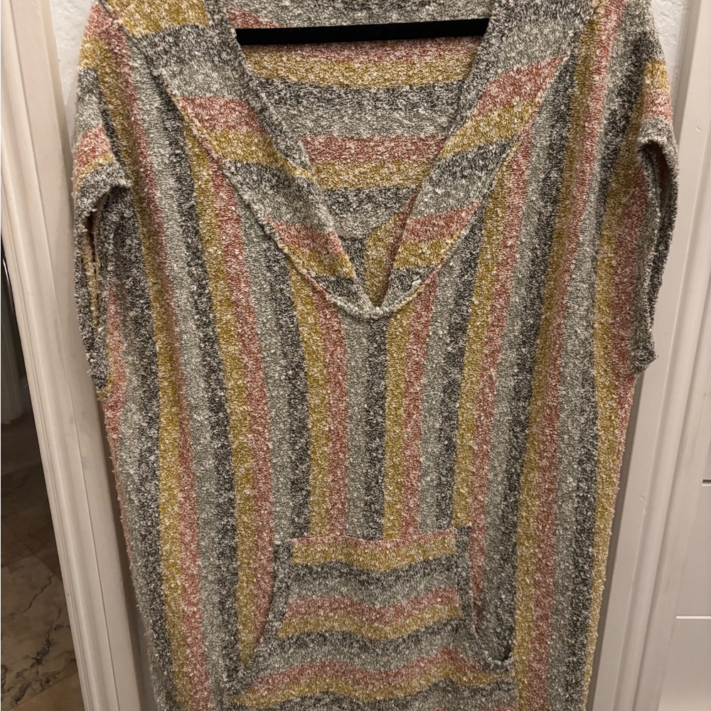 Free People Multicolor Striped Swim Coverup